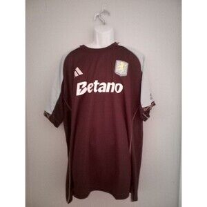 Adidas Aston Villa FC Home 2025/26 Soccer Football Jersey NWT Men’s 3XL